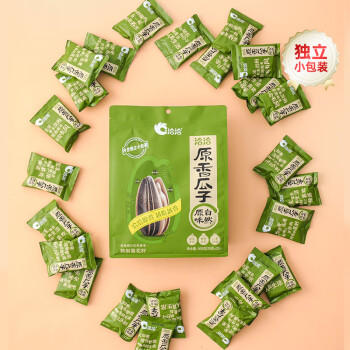 洽洽藤椒瓜子零食500g葵花籽大颗粒休闲零食独立小包20g*25包新风味 商品图0