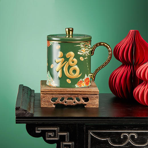 福葫蛇瑞马克杯， 蛇年生肖杯，藏着中国人一辈子都在追求的福气【G】 商品图2