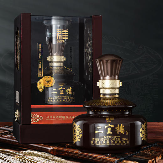 二宜楼 恒源 浓香型白酒 500ml （52度） 商品图2