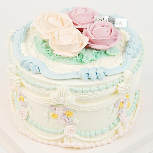 复古花园裱花蛋糕 商品图0