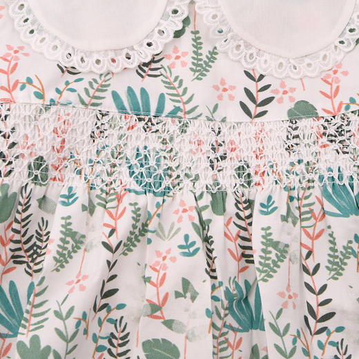 棉果果春季新品商场同款女童洋气碎花连衣裙M122700225094 商品图5