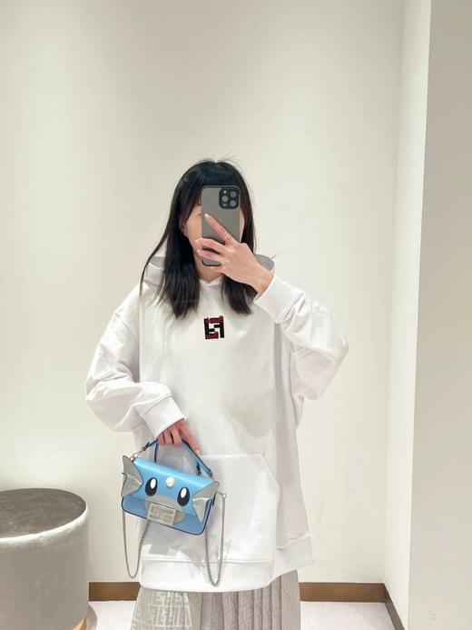 F家 薯条刺绣连帽卫衣（JN） 商品图0