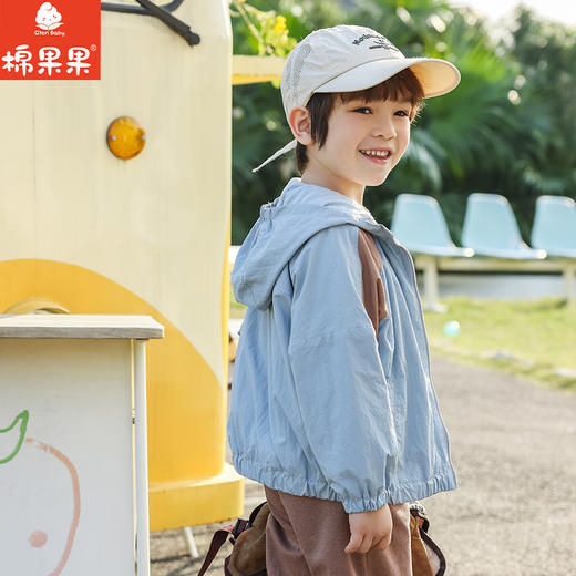 棉果果春季新品商场同款男童连帽外套M112100325114 商品图1
