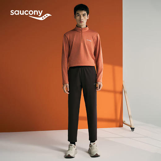 Saucony索康尼 男款日常休闲舒适训练百搭通勤针织长裤 商品图4