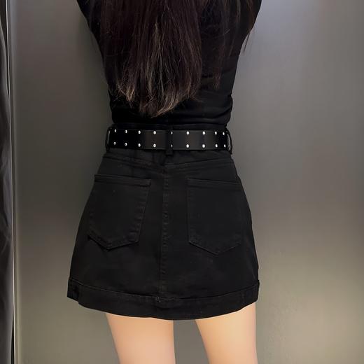 Z配腰带牛仔短裙 春季 850151142485 商品图2