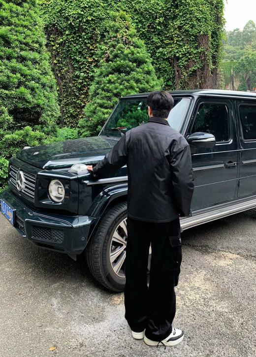 P家 秋冬新款 翻领拼接棉服 夹克外套（JN） 商品图2