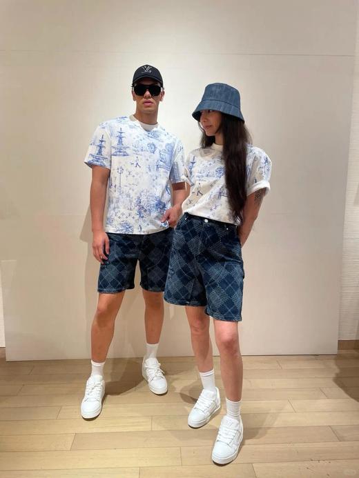 驴家 公园印花圆领短袖（JN） 商品图1