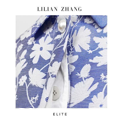 E-定制—收藏级——“时尚轮回”——轻奢风——Aline提花中长风衣 2407005 商品图4