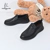 经典鲨2024年冬季新款男士加绒保暖一脚蹬正装商务皮鞋KW262-D55101 商品缩略图2