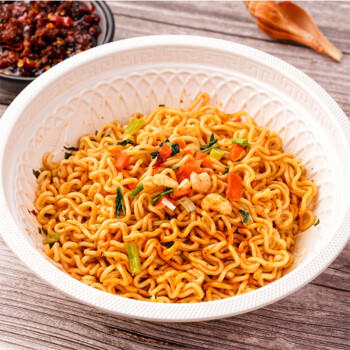 统一酱拌面 XO酱海鲜风味 碗面 113g*12碗 整箱装 干拌面方便面速食面 /粮油调味 /方便食品 /方便面 商品图0