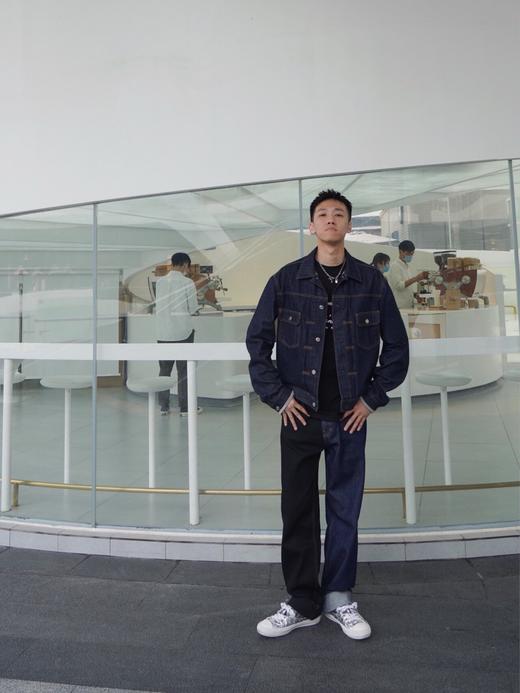 D家 1947皮标纽扣牛仔夹克（JN） 商品图0