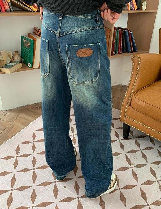 驴家 绿松石扣阔腿裤（JN） 商品图3