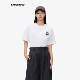 【AO YES x LABELHOOD】蕾虎米奇趣见真我爱心T恤春夏新款