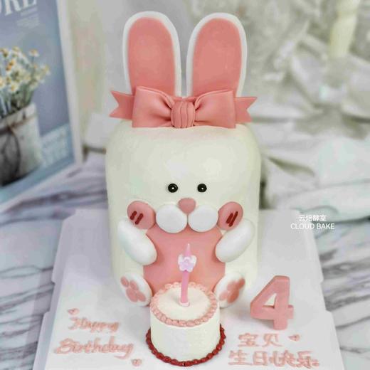 【迷你蛋糕】加高小兔子 商品图1