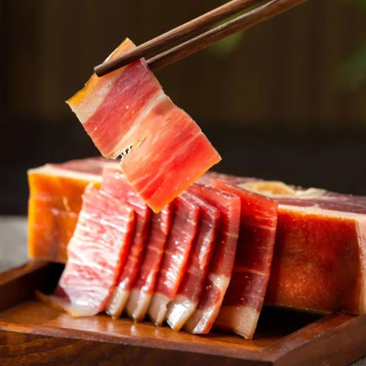 【浙江老字号、舌尖中国美食推荐】 金字 留香火腿片1kg礼盒 独立包装 商品图5