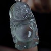 玻璃种翡翠站弥勒 商品缩略图9