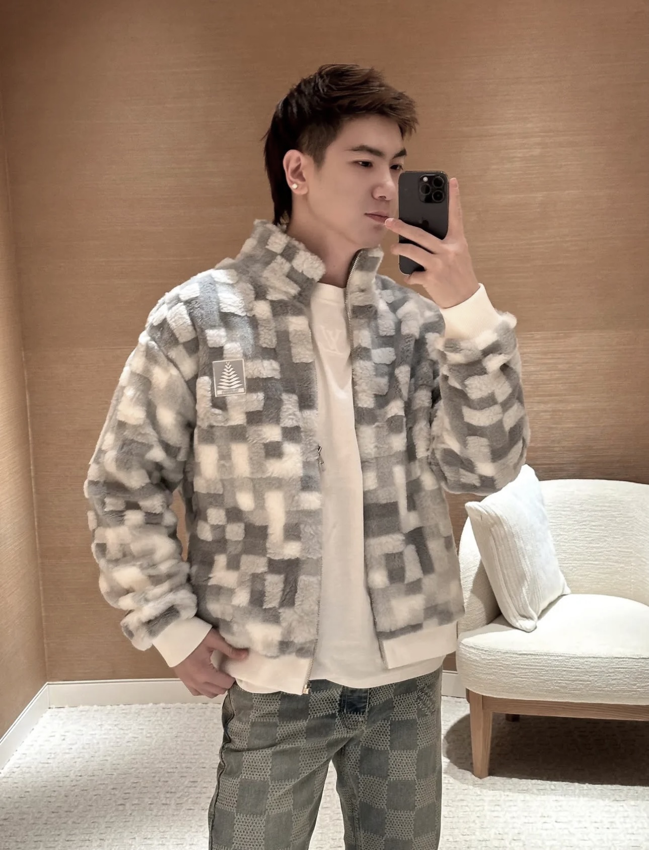 驴家 新款滑雪灰白泰迪（JN）