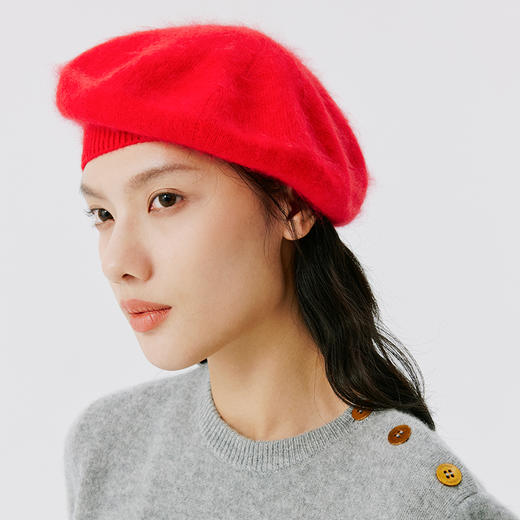 东黎 • 山羊绒女士拉毛帽子 5018 商品图4