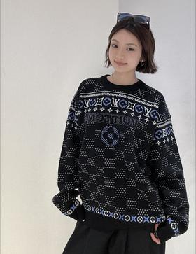 驴家 青花瓷毛衣（JN）