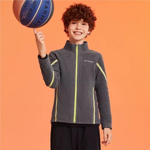 【春上新】8楼moodytiger儿童暖皮衣24秋拒水透气保暖防寒柔软轻盈立领外套  吊牌价：998 商品图0