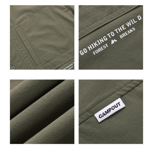 gxg.jeans男装夏季休闲翻领短袖衬衫JEX12301382 商品图3