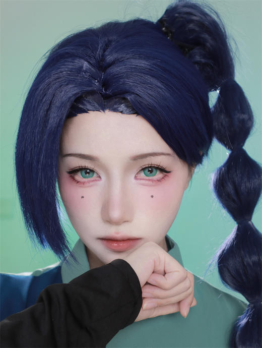 NKMAXCON 星外银河系列 日抛两片装COS美瞳 直径14.5mm  蔚蓝星球 | 薄荷星云 | 黑紫风暴 | 玫瑰星河 商品图0