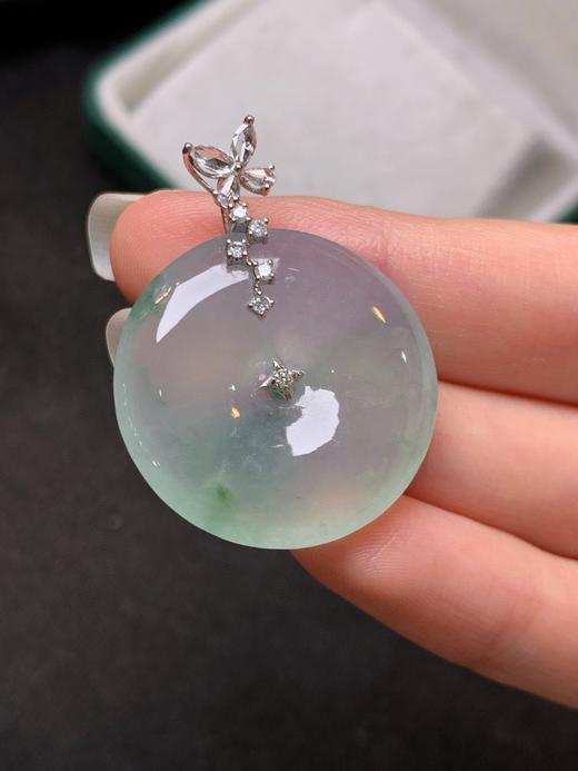 平安扣翡翠吊坠 商品图1