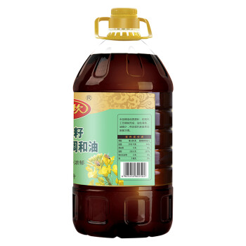 鄉佬坎食用油 四川浓香 菜籽食用油调和油 5L  /粮油调味 /食用油 /调和油