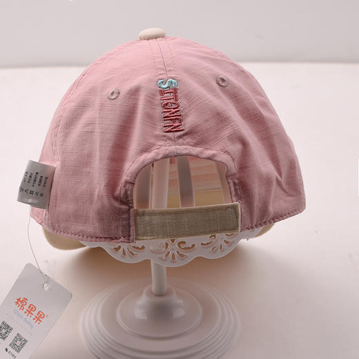 棉果果春秋新品女童百搭字母撞色棒球帽M524400422164 商品图2