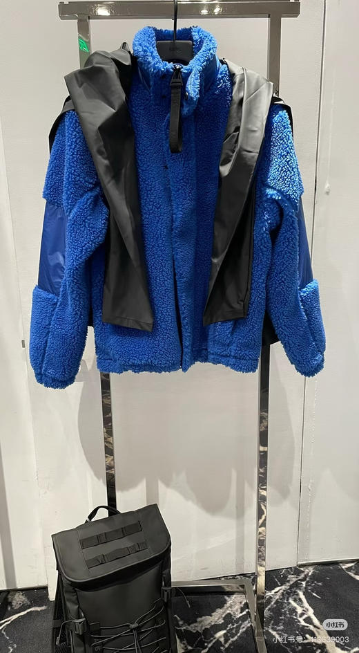 特价！帅！丹麦Rains超厚抓绒大衣男女同款Kofu fleece Jacket t1正价1699元 商品图8