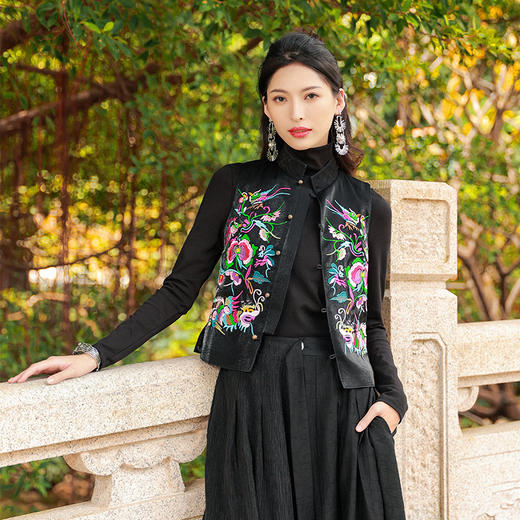 龙凤呈祥马甲 | 杨丽萍老师同款 | 百搭 两色可选 商品图10