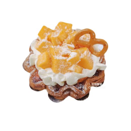 【芒果花边挞】直径约10CM 商品图0