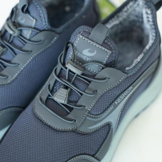 【男女同款】泰和源加绒加厚健步鞋老人鞋 抗冻必备！登山鞋运动鞋棉鞋 保暖防滑轻盈稳当 舒适一脚蹬好穿脱 商品图9