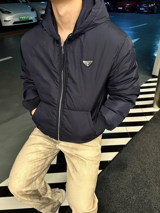 P家 暗藏青色 连帽羽绒服（JN） 商品图3