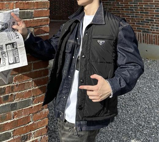 P家 再生尼龙 轻薄棉服马夹（JN） 商品图1