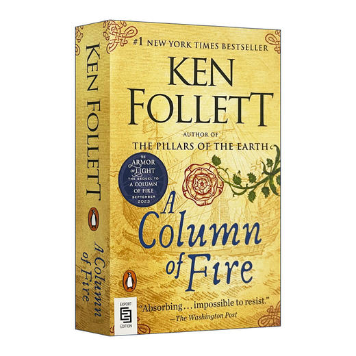 永恒火焰 英文原版 A Column of Fire 中世纪三部曲3烈火之柱英文版 巨人的陨落作者肯福莱特Ken Follett 正版进口历史小说书籍 商品图0