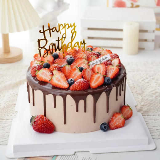 【草莓新品4选1】莓莓满满-新鲜草莓鲜果蛋糕，每一口都是新鲜草莓的邂逅【惠州】 商品图2
