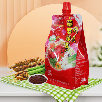 利民辣椒酱 蒜蓉辣酱 烧烤酱 辣酱320g 手抓饼酱 /粮油调味 /调味品 /中式酱料