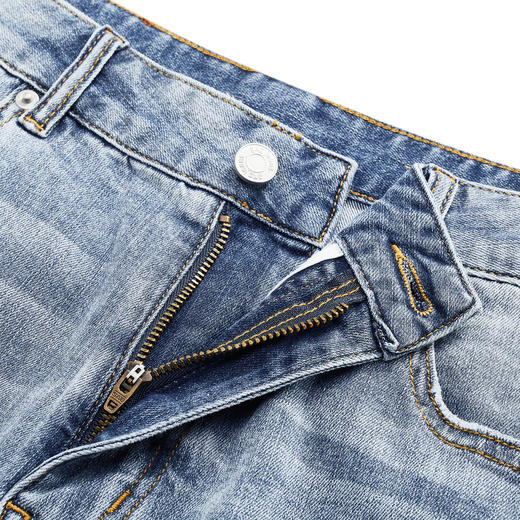 gxg.jeans男装夏季热卖蓝色牛仔长裤JEX10500172 商品图2