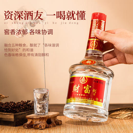 【2017年】五粮液 财富剑 珍藏 浓香型 52度 500ml 商品图3