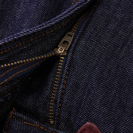 IEF/爱依服2025 冬季 时尚垂感撞色设计百搭牛仔显瘦阔腿裤DZ40399 商品图3