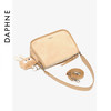 【达芙妮】百搭通勤斜跨小方包DFN10191杏色 商品缩略图7