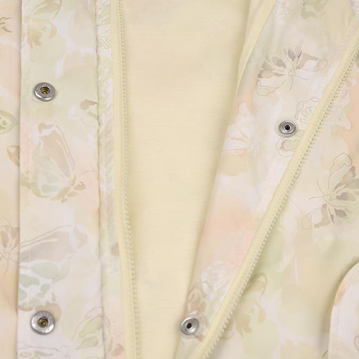 棉果果春季新品商场同款女童小清新防风外套印花连帽风衣M122130325071 商品图5