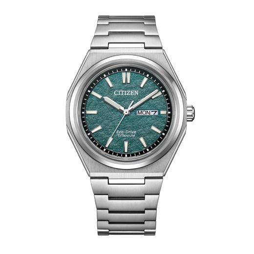 西铁城/CITIZEN光动能舒博™钛复古简约时尚男表AW0130-85X 商品图3