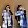 burb***y年度火爆的苏格兰格纹双面披肩（TL） 商品缩略图1