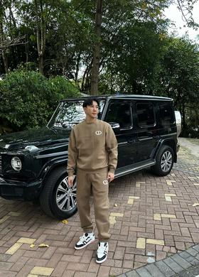 D家 CD刺绣运动卫裤（JN）