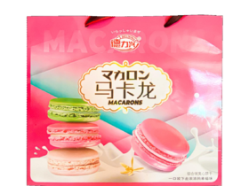 德力兴马卡龙夹心饼干礼盒1.08kg