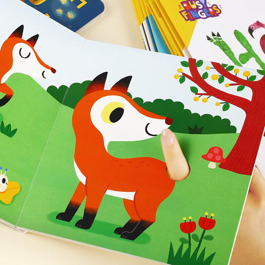 小彼恩彩虹兔Busy Fingers 小手乐翻天15册 点读版 商品图5