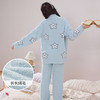 洁丽雅新款半边绒睡衣女冬季珊瑚绒洋气女孩加绒保暖家居服套装 商品缩略图1