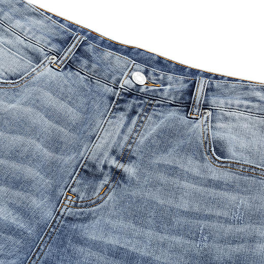 gxg.jeans男装夏季热卖蓝色牛仔长裤JEX10500172 商品图4